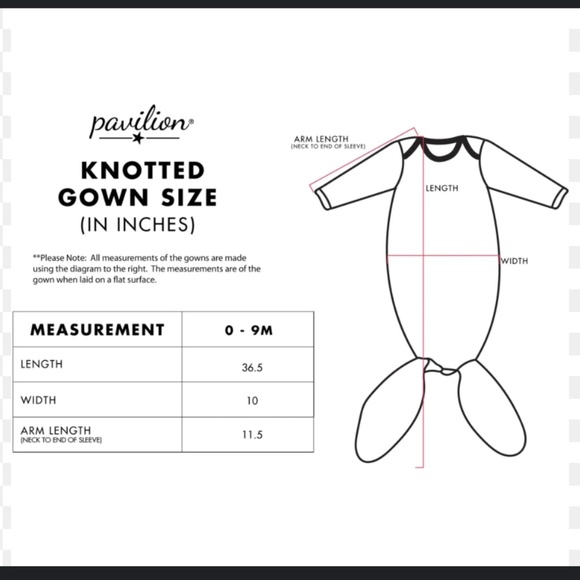 Izzy & Owie One-Piece Bunting Knotted Gown - Shark - Picture 8 of 8